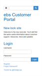 Mobile Screenshot of ebssupport.tribalgroup.co.uk