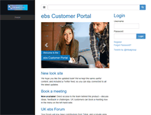 Tablet Screenshot of ebssupport.tribalgroup.co.uk
